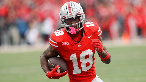 Could Ohio State Buckeyes Star Marvin Harrison Jr.'s Younger Brother Be Better  Than He Is? - Sports Illustrated Ohio State Buckeyes News, Analysis and More