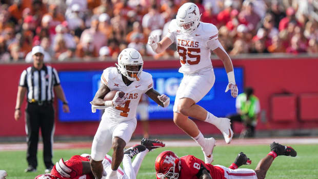 Texas Longhorns Uniforms Among the Most Iconic in the Nation - Sports  Illustrated Texas Longhorns News, Analysis and More