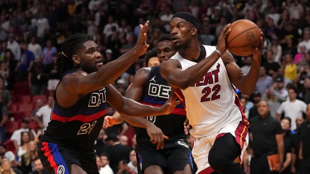 A Look At The Heat Gown That Got So Much Attention In Game 1 - Sports  Illustrated Miami Heat News, Analysis and More