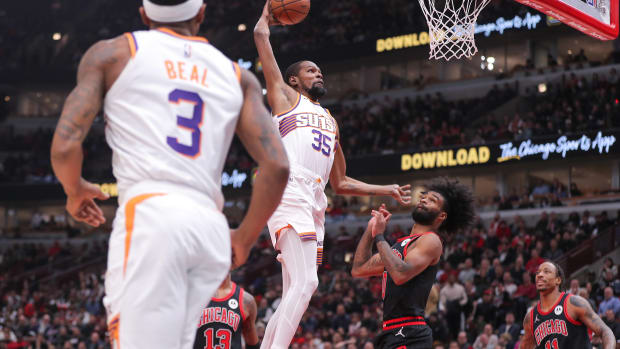 El alero de los Phoenix Suns, Kevin Durant