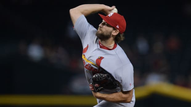 Former St. Louis Cardinals pitcher Michael Wacha