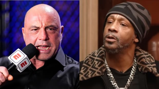 UFC commentator Joe Rogan and fellow comedian Katt Williams.