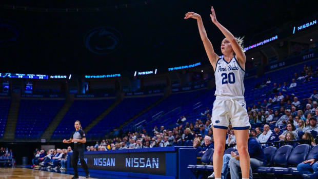Penn State's Makenna Marisa became the seventh Lady Lions basketball player to score 2,000 career points.