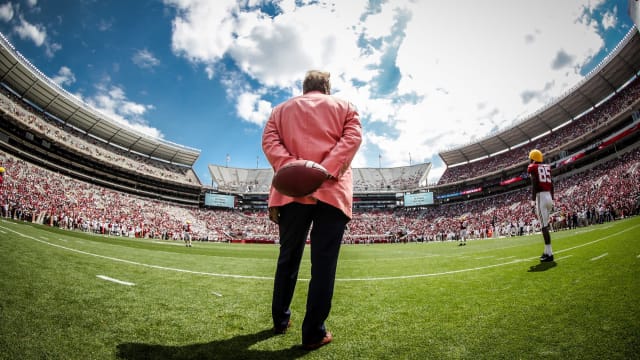 Nick Saban, A-Day Game 2018