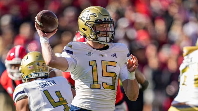 Georgia Tech quarterback Zach Gibson