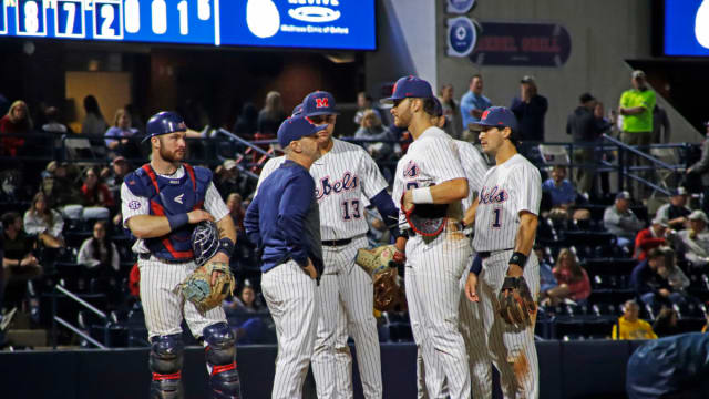 Mike Bianco Ole Miss Baseball Team