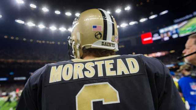 P Thomas Morstead before 2020 NFC Championship Game