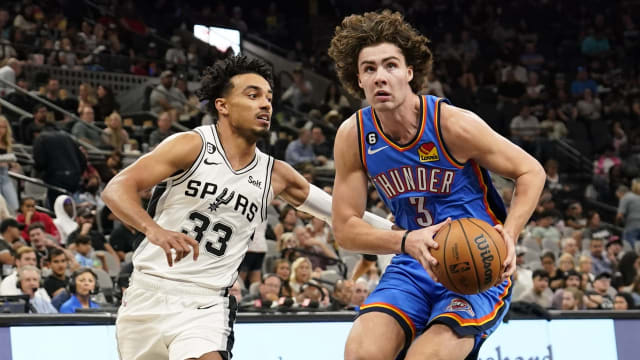 Oklahoma City Thunder, San Antonio Spurs, Josh Giddey, Tre Jones