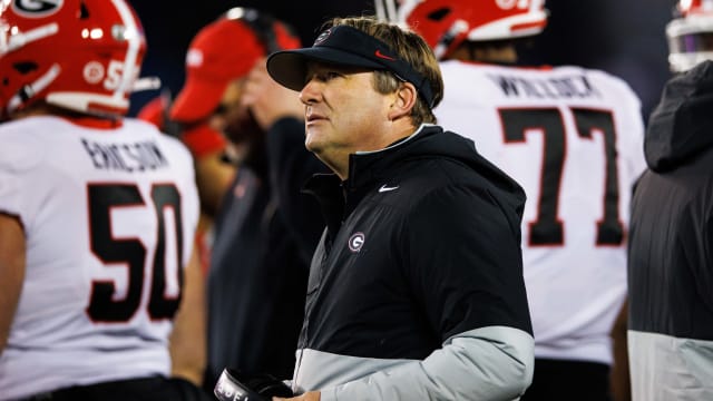 Georgia head coach Kirby Smart