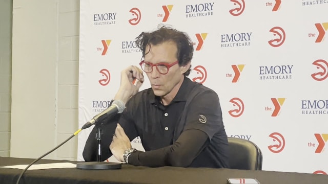 Hawks head coach Quin Snyder After Hawks win over the Rockets