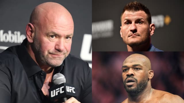 UFC Dana White Stipe Miocic Jon Jones