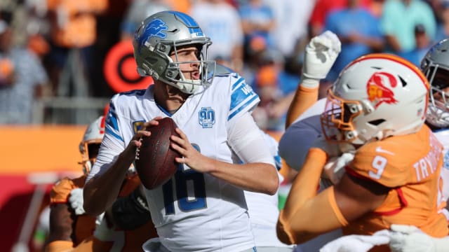 Detroit Lions quarterback Jared Goff