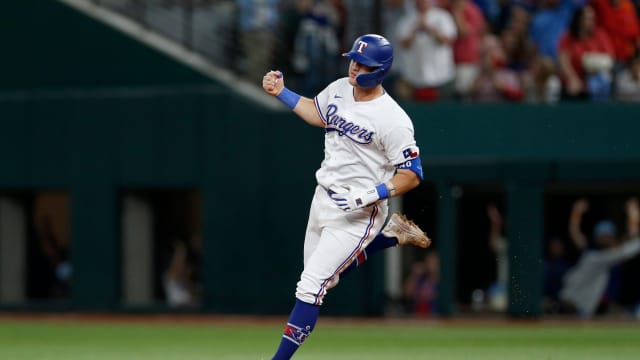 Texas Rangers Take ALCS Game 1 Over Astros Behind Jordan Montgomery,  Stellar Defense - Sports Illustrated Texas Rangers News, Analysis and More