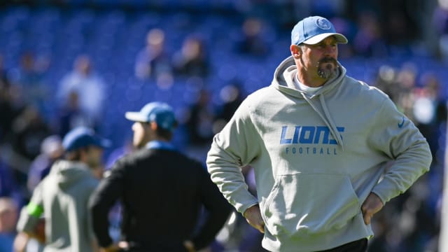 Detroit Lions head coach Dan Campbell.