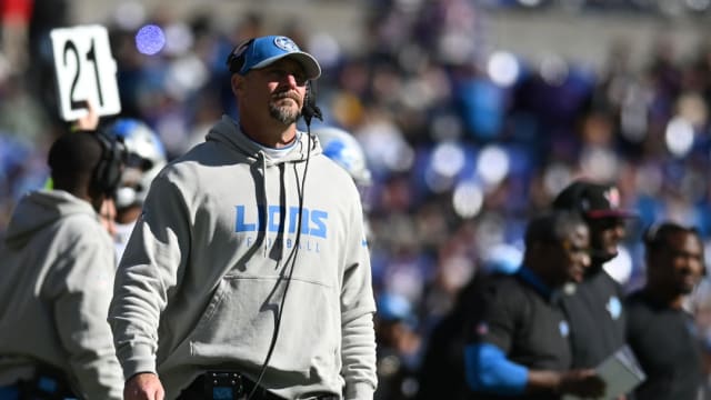 Detroit Lions coach Dan Campbell