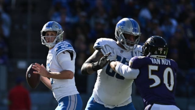 Detroit Lions quarterback Jared Goff