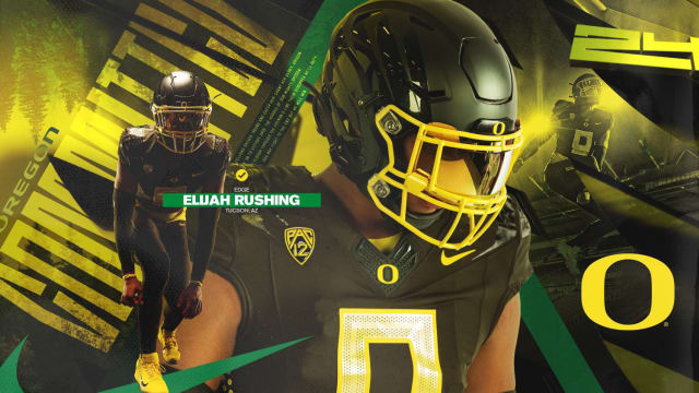 Elijah Rushing Commitment Graphic