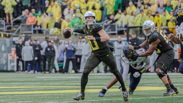 Bo Nix Cal Throw