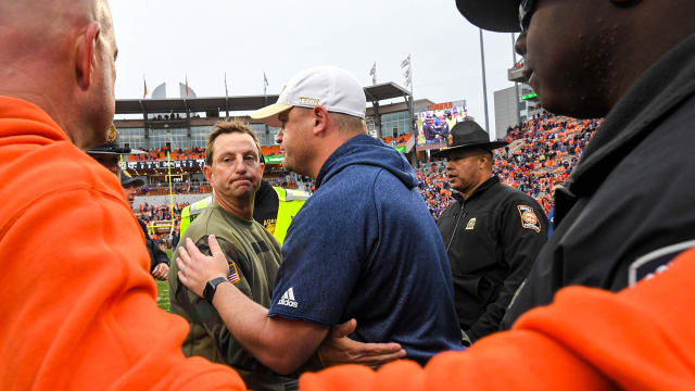 Brent Key and Dabo Swinney