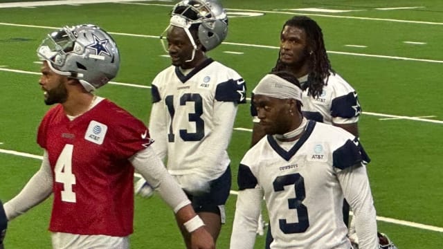 Cowboys Dak and WRs