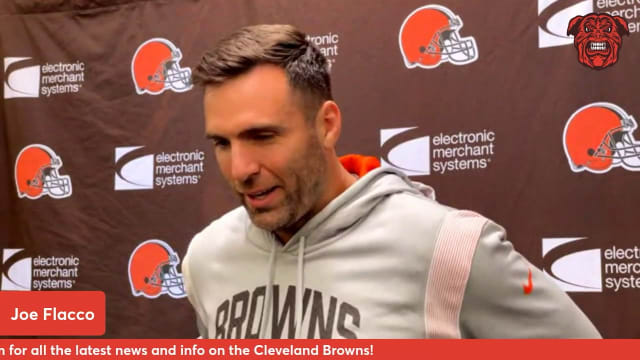 Joe Flacco Speaks With The Cleveland Media For The First Time