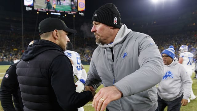 Detroit Lions head coach Dan Campbell