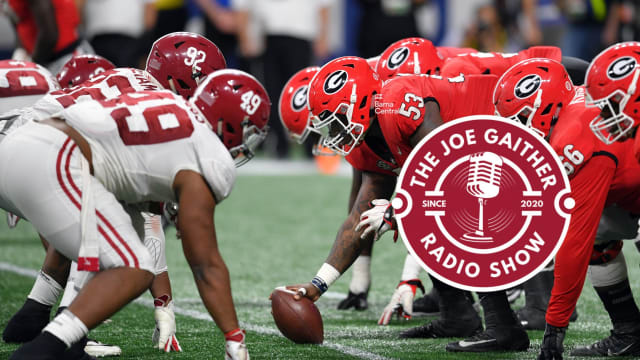 Dec 1, 2018; Atlanta, GA, USA; Georgia Bulldogs center Lamont Gaillard (53) prepares to snap the ball against the Alabama Crimson Tide during the third quarter in the SEC championship game at Mercedes-Benz Stadium. Mandatory Credit: Dale Zanine-USA TODAY Sports