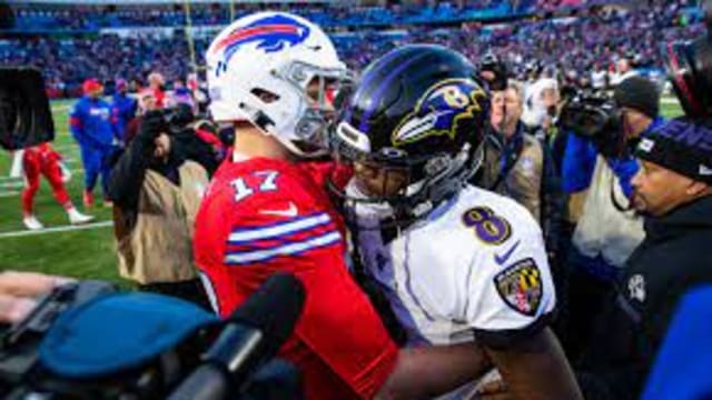 Josh Allen and Lamar Jackson