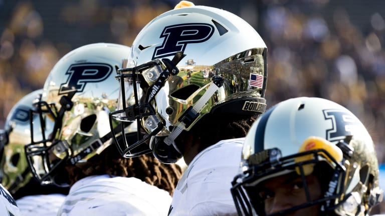 purdue chrome helmet