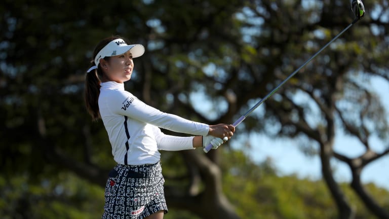 Evian Championship: Mi Hyang Lee has one-shot lead at LPGA major ...