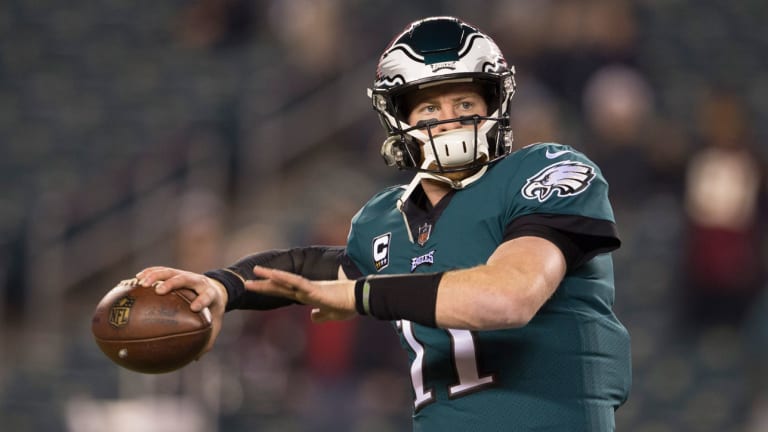 Fantasy Football Visionary Plays Week 1 Carson Wentz Kyler