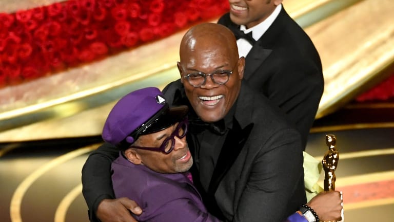 Oscars 2019: Samuel L Jackson announces Knicks win at awards show ...