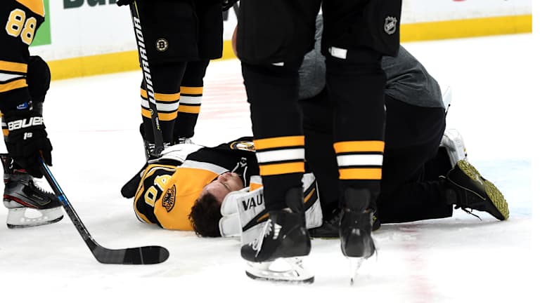 Boston Bruins Tuukka Rask Suffers Concussion In Collision Vs Rangers Sports Illustrated