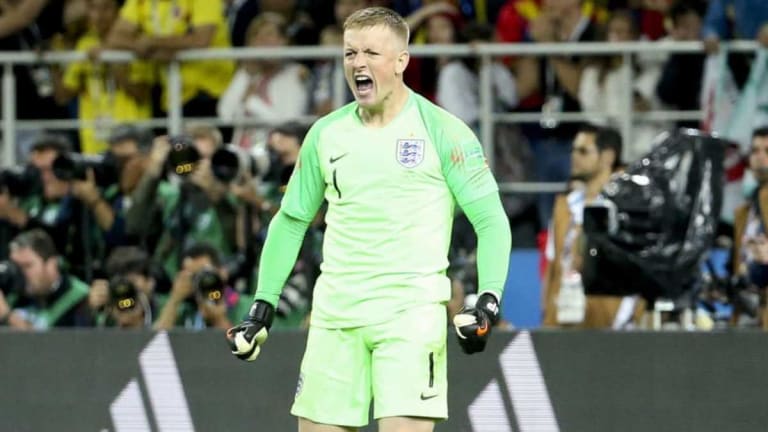 Jordan Pickford Hits Back At Thibaut Courtois Height Jab After Colombia Penalty Heroics Sports Illustrated