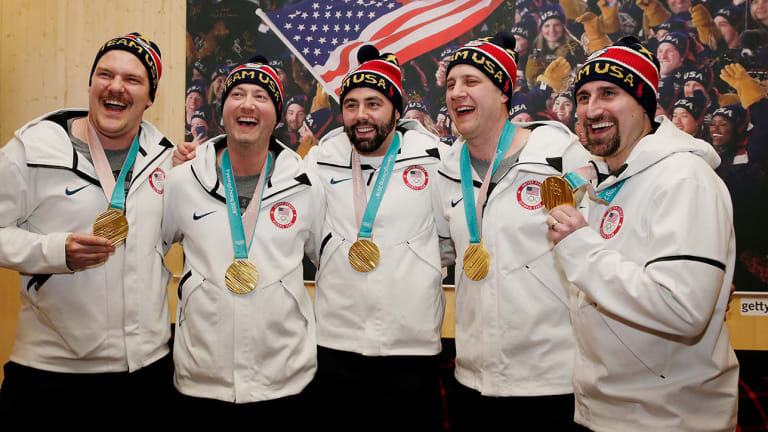 USA curling gold medal: Team is busy, surging since 2018 Olympics ...