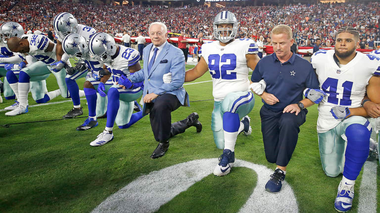 Jerry Jones Kneeling Oral History: Cowboys Owner On MNF - Sports ...