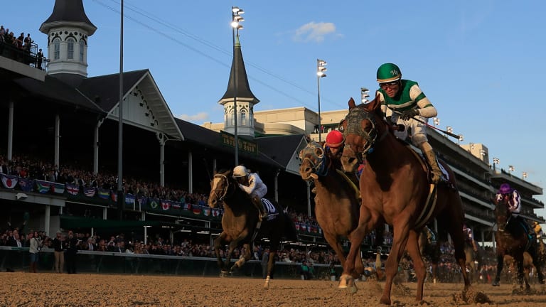Man arrested after taking horse on joyride at Churchill Downs - Sports Illustrated