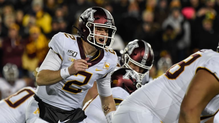 Minnesota Qb Tanner Morgan Not Yet Cleared After Concussion