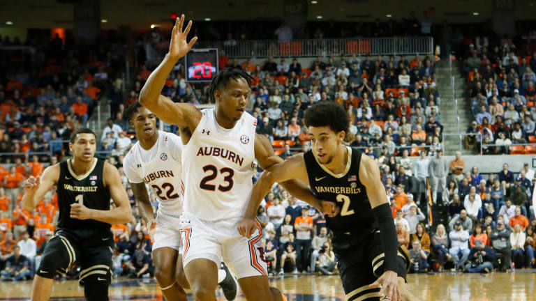 Commodores Hang Close But Come Up Short In Loss At Auburn