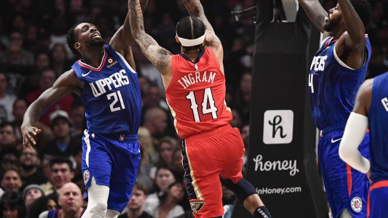 L A Clippers Begin Grammy Road Trip Against Soaring Pelicans Sports Illustrated La Clippers News Analysis And More