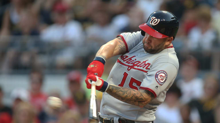 Matt Adams back with Washington Nationals after missing 2022 - The