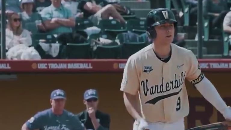 Vanderbilt Commodores Druw Jones College Baseball Jersey White