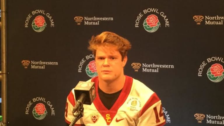 USC quarterback Sam Darnold steals the town, and the Rose Bowl, from UCLA's Josh Rosen