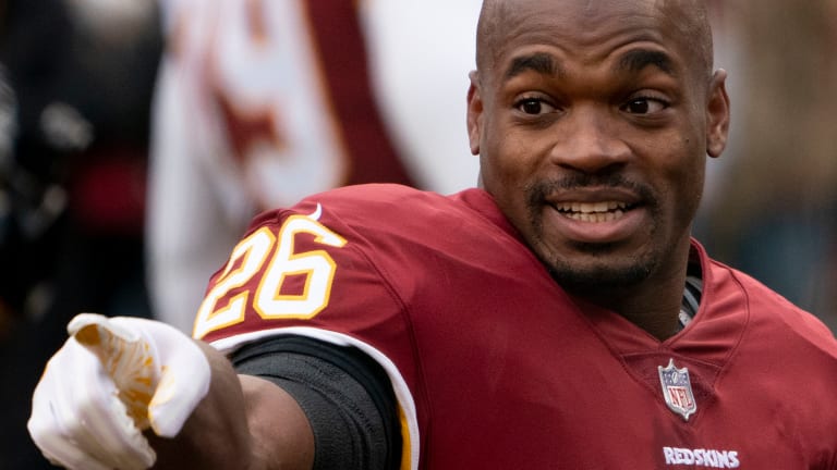 Adrian Peterson released by Washington; report says he still wants to play