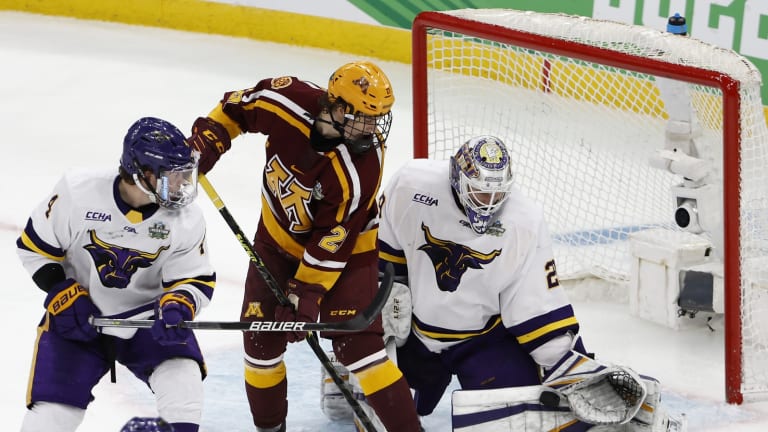 Minnesota State's Dryden McKay wins Hobey Baker Award