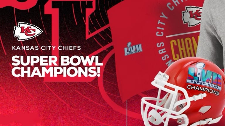Kansas City Chiefs Era Super Bowl LVII Champions Locker Room
