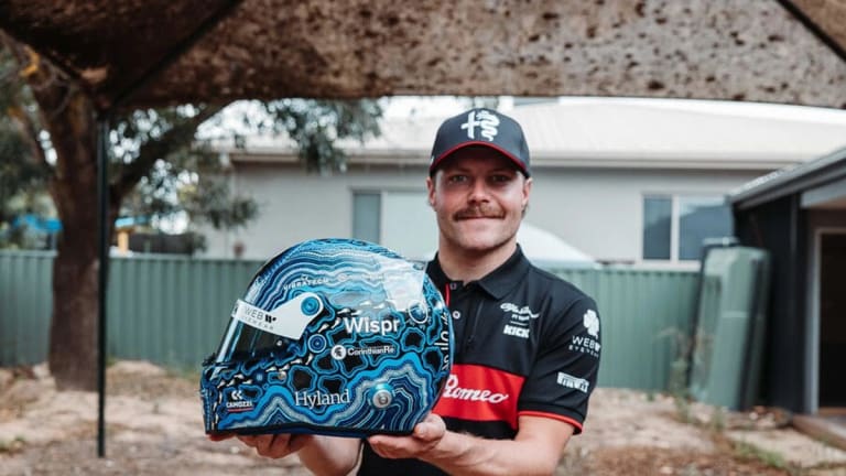 Valtteri Bottas Reveals Helmet For Australian GP And The Amazing Meaning Behind It