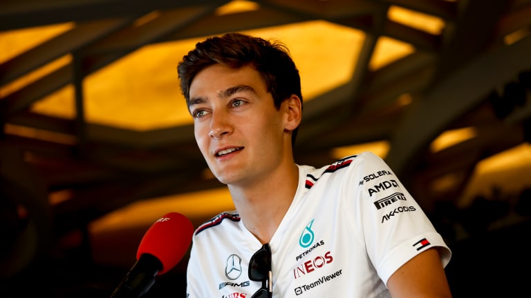 George Russell Out Of Australian Grand Prix As Car Sets On Fire