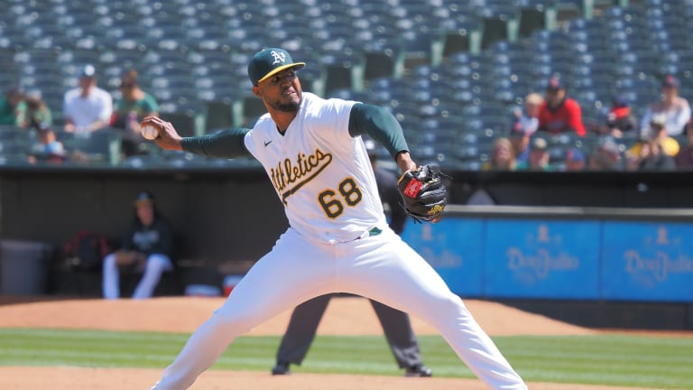 A's DFA Domingo Acevedo in Series of Bullpen Moves