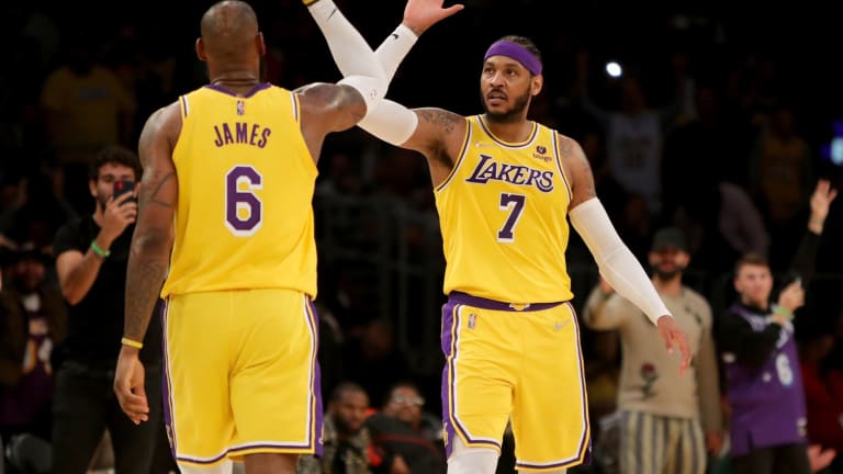 carmelo anthony and lebron james